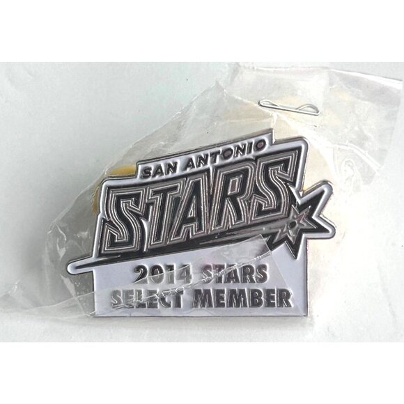 WNBA San Antonio Stars 2014 Stars Select Member Lapel Pin - Picture 1 of 3